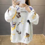 ロゴプリント トレーナー 長袖スウェット | Miniministore | 詳細画像8