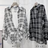 チェック柄 カーディガン レディース | Miniministore | 詳細画像2