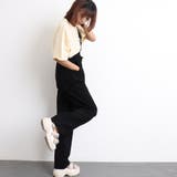 ワンショルダー サロペットデニムパンツ | Miniministore | 詳細画像14