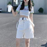 デニムサロペット ショートオーバーオール | Miniministore | 詳細画像14