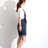 デニムサロペット ショートオーバーオール | Miniministore | 詳細画像18