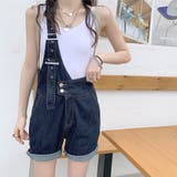 デニムサロペット ショートオーバーオール | Miniministore | 詳細画像4