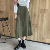 プリーツスカート ハイウエスト 着やせ | Miniministore | 詳細画像12