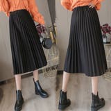 プリーツスカート ハイウエスト 着やせ | Miniministore | 詳細画像5