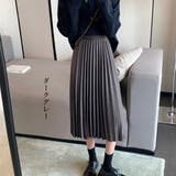 プリーツスカート ハイウエスト 着やせ | Miniministore | 詳細画像7