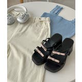 ストレートデニムパンツ ウエスト調整可能 | Miniministore | 詳細画像20