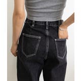 ストレートデニムパンツ ウエスト調整可能 | Miniministore | 詳細画像34