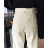 ストレートデニムパンツ ウエスト調整可能 | Miniministore | 詳細画像9