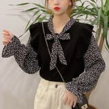 ドッキングブラウス ニットトップス春秋冬 | Miniministore | 詳細画像5