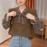 ドッキングブラウス ニットトップス春秋冬 | Miniministore | 詳細画像9
