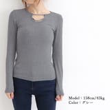 ネックレス風 Tシャツ レディース 長袖 | Miniministore | 詳細画像16