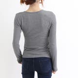 ネックレス風 Tシャツ レディース 長袖 | Miniministore | 詳細画像18