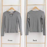ネックレス風 Tシャツ レディース 長袖 | Miniministore | 詳細画像3