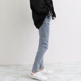 ハイウエスト スキニーデニムパンツ 韓国 | Miniministore | 詳細画像16
