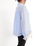 リボンタイブラウス 春夏 シアートップス | Miniministore | 詳細画像12 