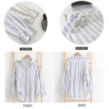 ストライプシャツ レディース カジュアル | Miniministore | 詳細画像3 