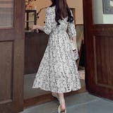花柄 フレアワンピース春夏カシュクール風 | Miniministore | 詳細画像13