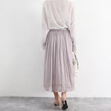 フレアスカート キャザー ロングスカート | Miniministore | 詳細画像20
