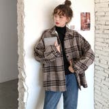 チェック柄シャツ 裏ボア ジャケット秋冬 | Miniministore | 詳細画像11