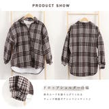 チェック柄シャツ 裏ボア ジャケット秋冬 | Miniministore | 詳細画像3
