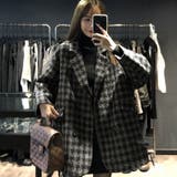 千鳥格子柄 ジャケット 中綿コート 秋冬 | Miniministore | 詳細画像8