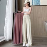 セミワイドパンツハイウエストロングパンツ | Miniministore | 詳細画像9 