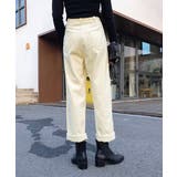 ハイウエストデニムパンツ ウエストボタン | Miniministore | 詳細画像24 