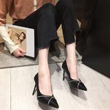 ハイヒールパンプス サテン生地 痛くない オフィスカジュアル | Miniministore | 詳細画像7