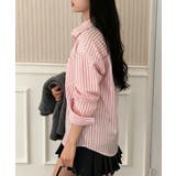 ストライプ 長袖シャツブラウスレディース | Miniministore | 詳細画像17