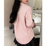 ストライプ 長袖シャツブラウスレディース | Miniministore | 詳細画像19
