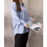 ストライプ 長袖シャツブラウスレディース | Miniministore | 詳細画像25
