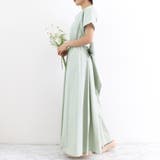 マキシワンピース フレンチ袖ロングワンピ | Miniministore | 詳細画像13