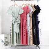 マキシワンピース フレンチ袖ロングワンピ | Miniministore | 詳細画像2