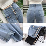 スキニーパンツ レディース ハイウエスト | Miniministore | 詳細画像4
