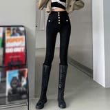 スキニーパンツ レディース ハイウエスト | Miniministore | 詳細画像5