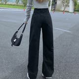 ストレートデニムパンツ セミワイドパンツ | Miniministore | 詳細画像6