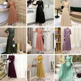 プリーツ ワンピース ウエストマーク上品 | Miniministore | 詳細画像2