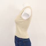 リブニット タンクトップ レディース春夏 | Miniministore | 詳細画像21