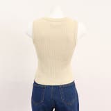 リブニット タンクトップ レディース春夏 | Miniministore | 詳細画像22