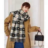 チェック柄 マフラー 大判ストール 厚手 | Miniministore | 詳細画像4
