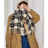 チェック柄 マフラー 大判ストール 厚手 | Miniministore | 詳細画像5
