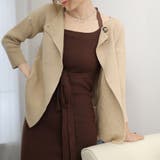 ベージュ | リブニットカーディガン レディース 韓国 | Miniministore