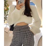 アイボリー | シャギーニットレディース 韓国風セーター | Miniministore