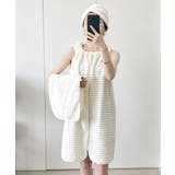 アイボリー | ワンピース+タオル+キャップ 3点セット | Miniministore