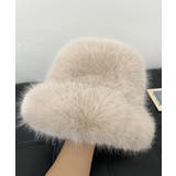 ふわふわファーハット暖かいバケットハット | Miniministore | 詳細画像14