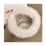 ふわふわファーハット暖かいバケットハット | Miniministore | 詳細画像15