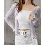 サマーニットカーディガン 花モチーフ付き | Miniministore | 詳細画像29 