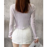 サマーニットカーディガン 花モチーフ付き | Miniministore | 詳細画像32 