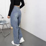 ダメージデニムレディースクラッシュデニム | Miniministore | 詳細画像14 