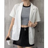 半袖テーラードジャケット レディース夏服 | Miniministore | 詳細画像20